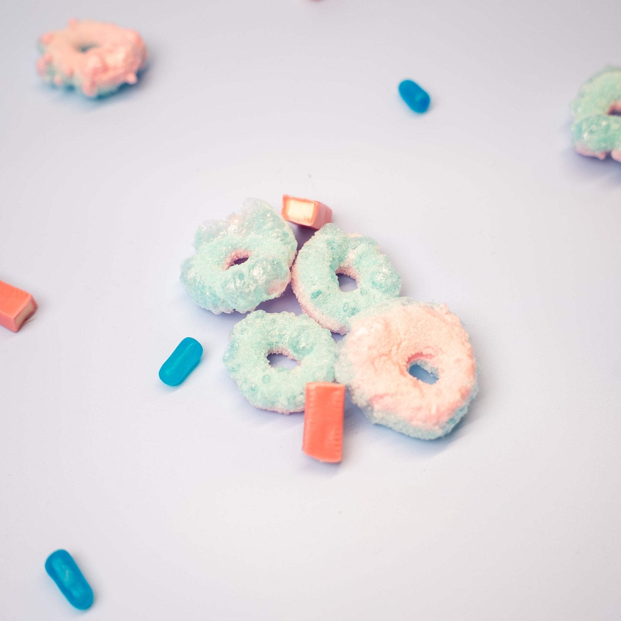 SNACKSHARK Freezeo’s Bubble Gum Ringe 40 g - Snack Shark