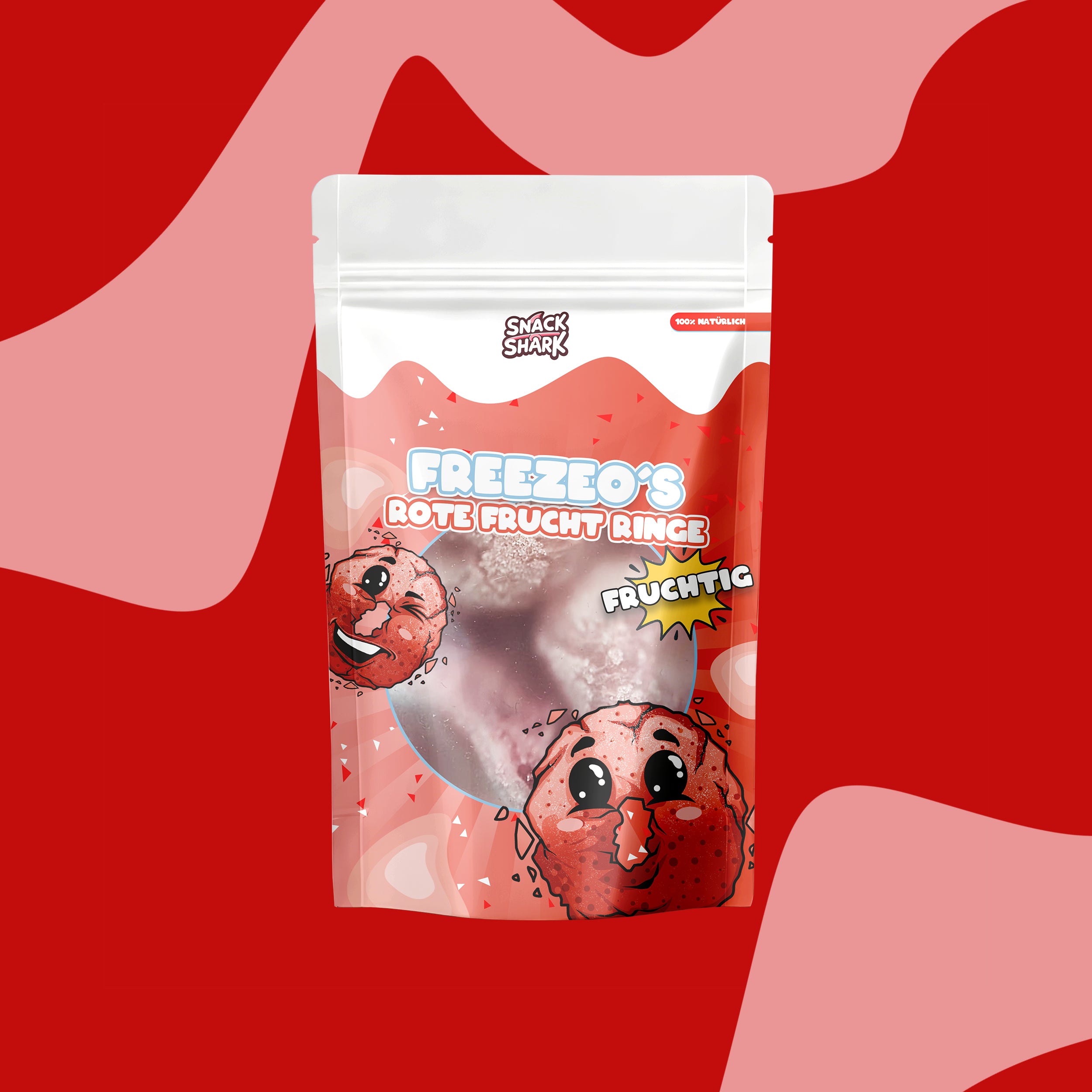 Rote Frucht Ringe