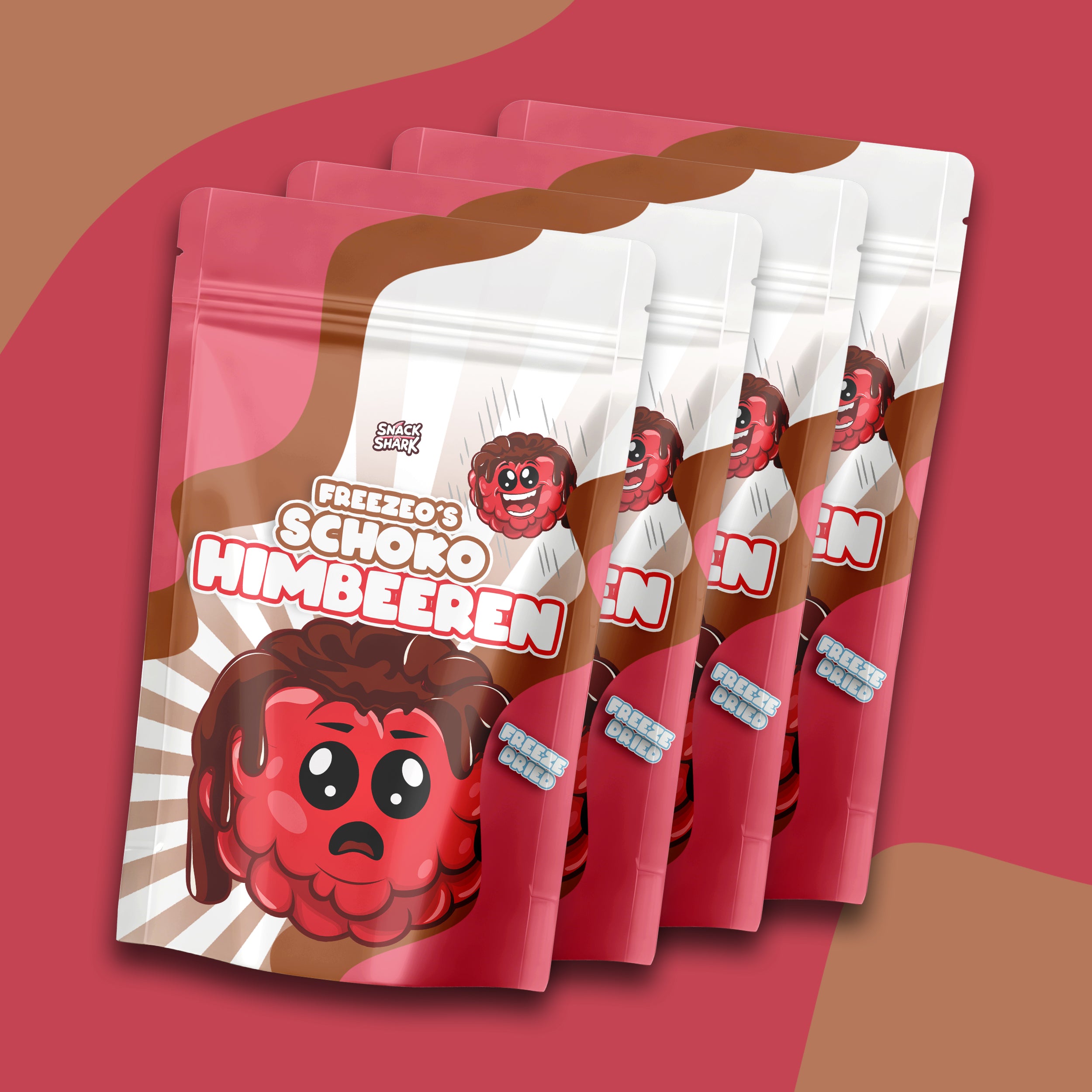 Schoko Himbeeren