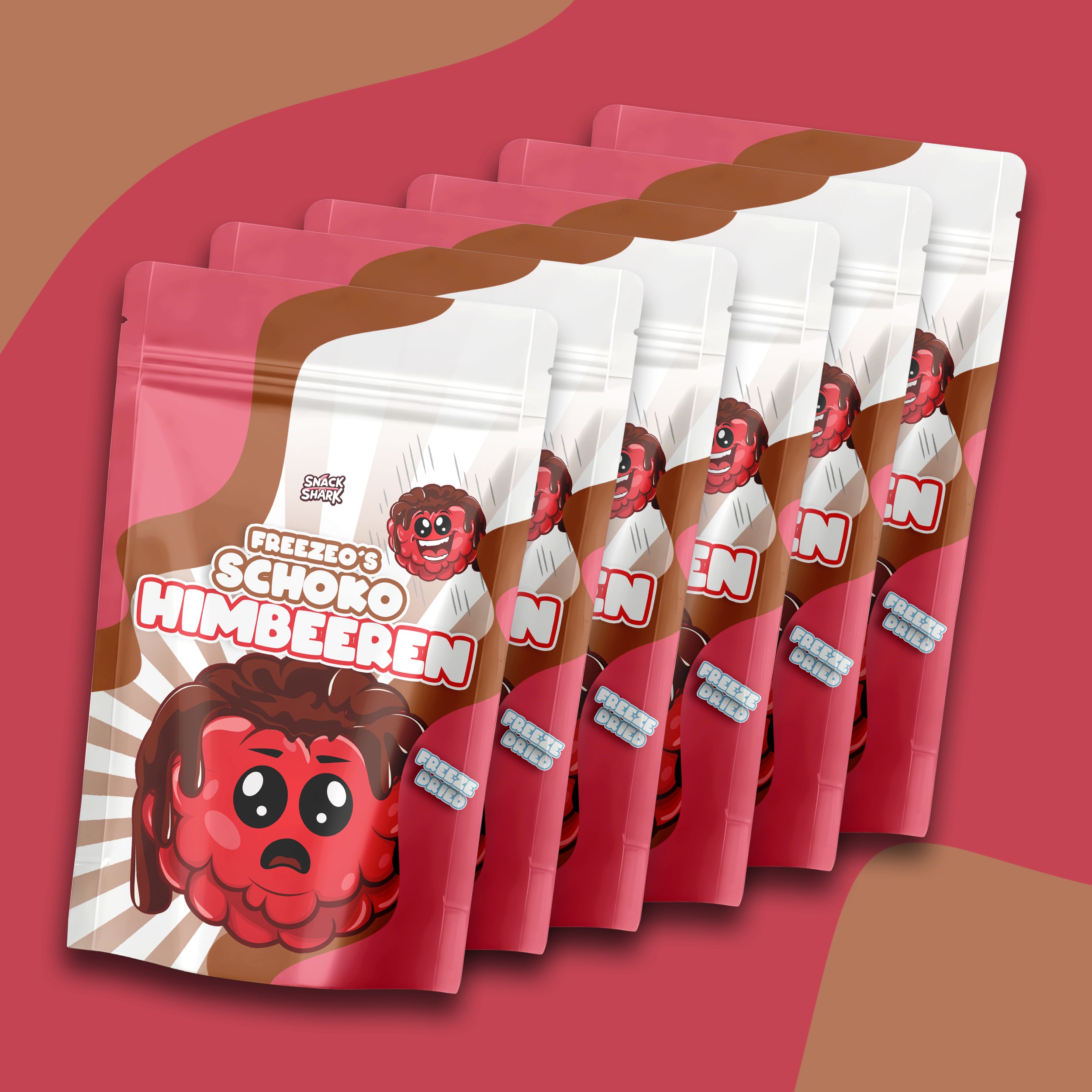 Schoko Himbeeren