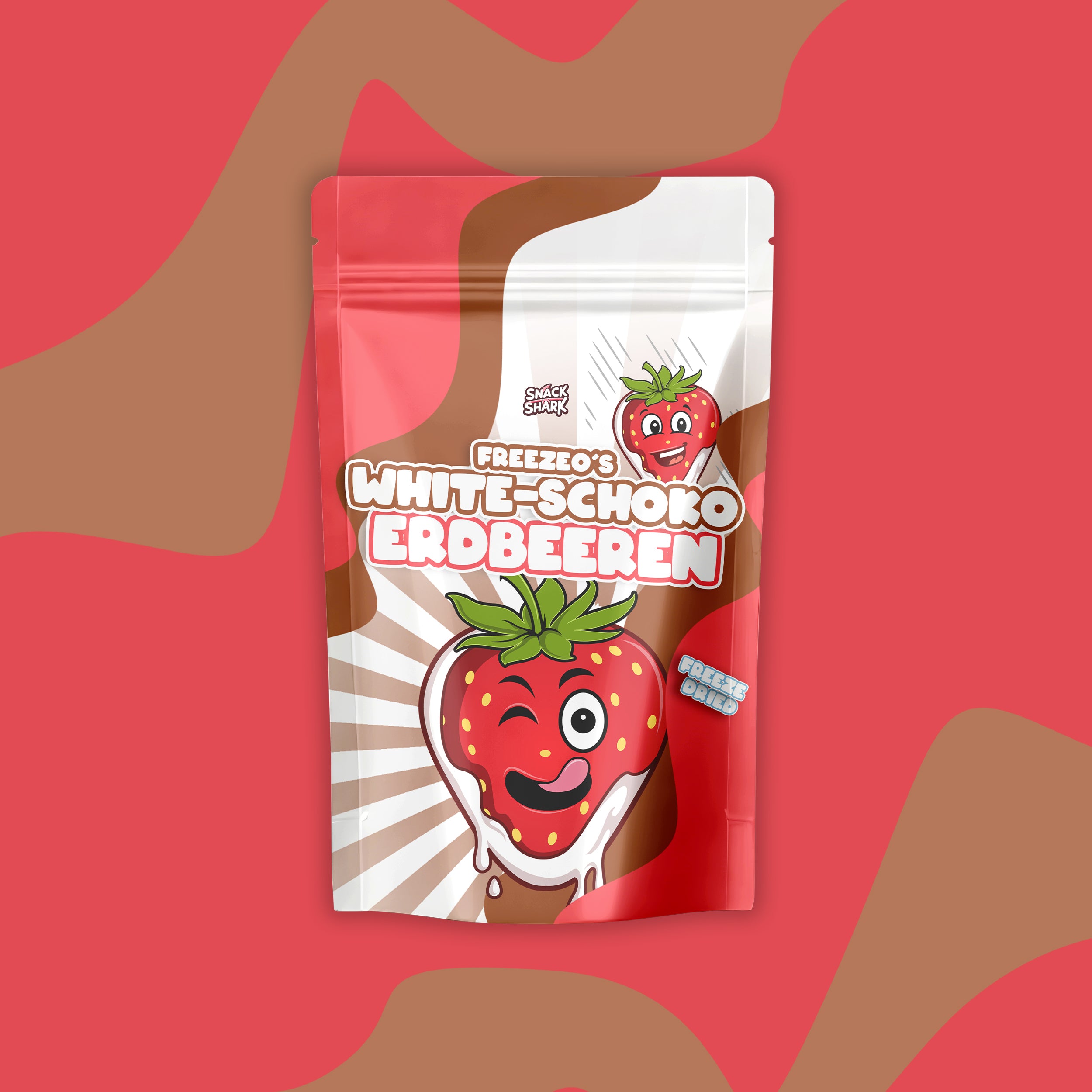 White Schoko Erdbeeren